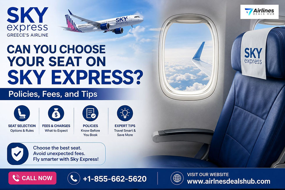 sky express seat selection