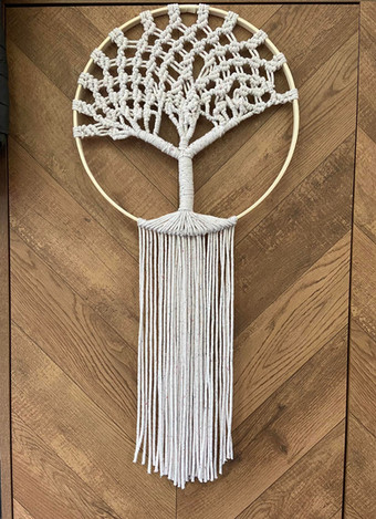Arbre De Vie Macrame Tuto
