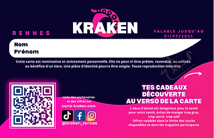 Carte kraken