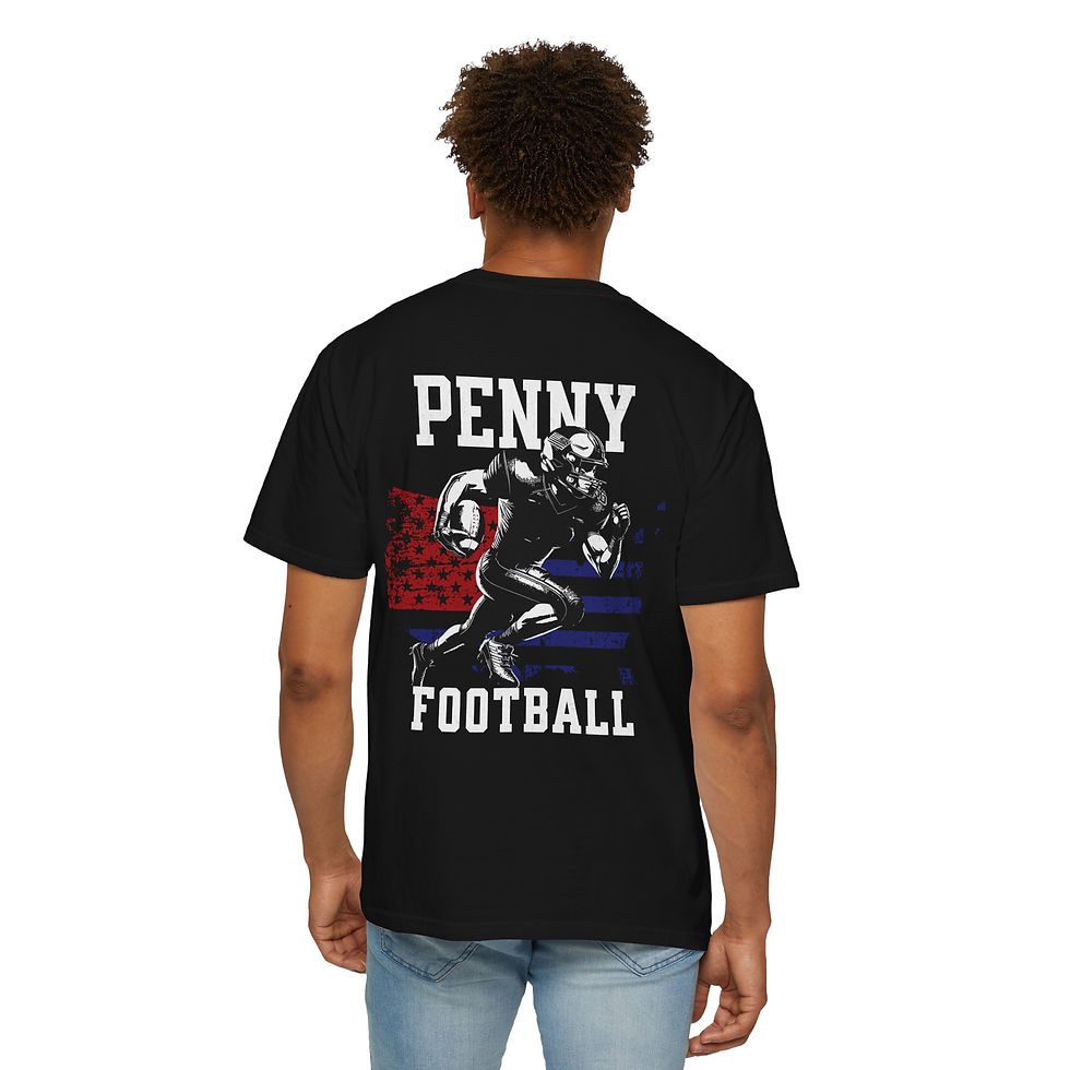 American Football Personalized Tee, Custom Sports T-shirt