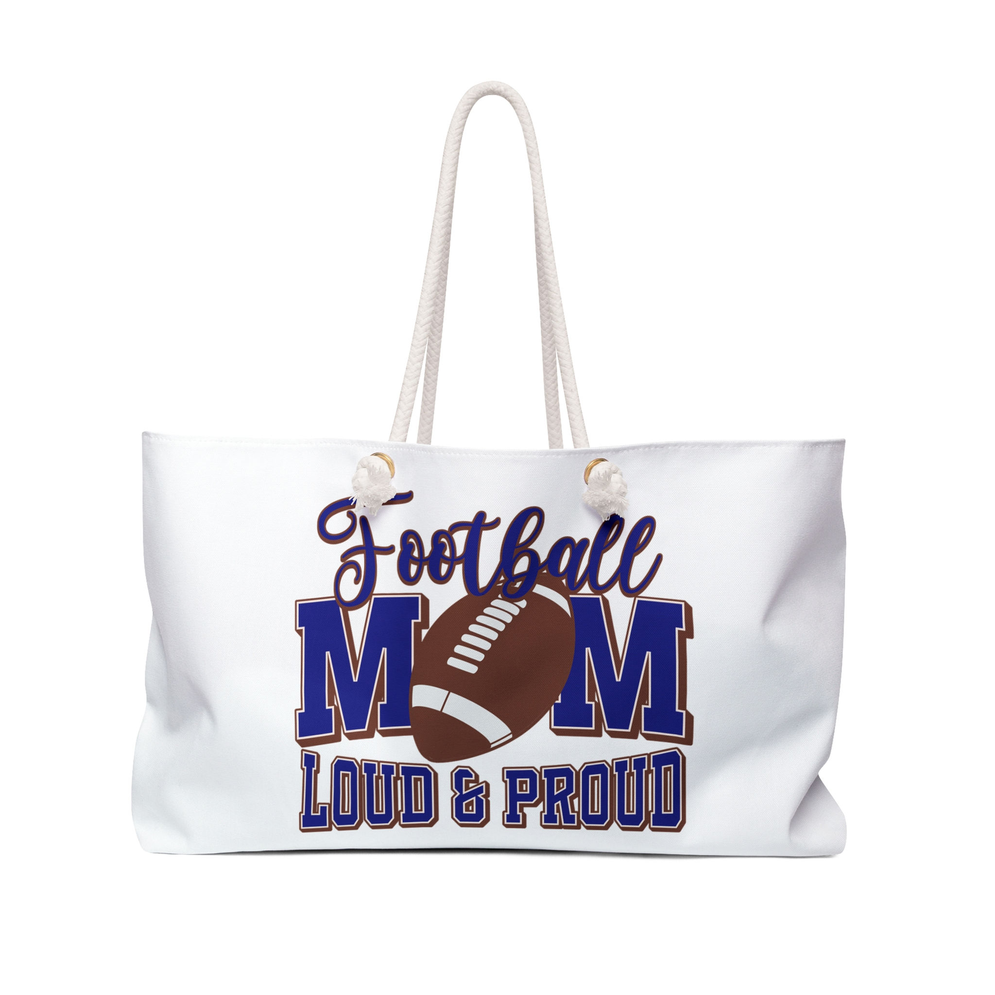 "Football Mom" Tote Bag