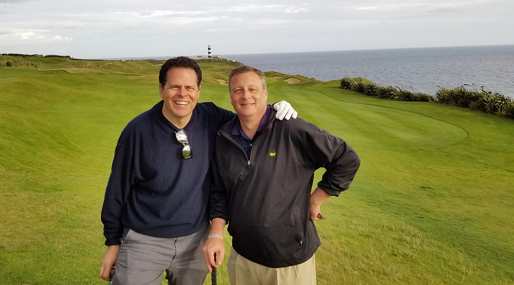 Clay and Jim at Old Head