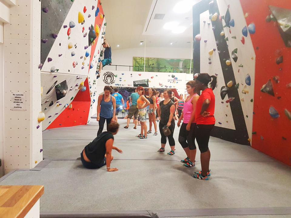 Climbing The Ballroom Climbing Wall Coventry