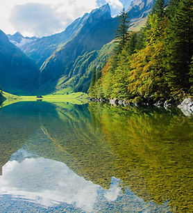 Mountians and Lake