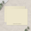 Thumbnail: Notecards in Cream/White Sets (Basic,name only)