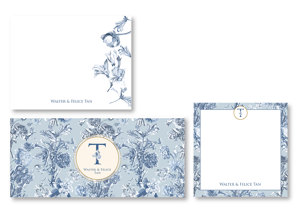 Thumbnail: GS Toile 1 (Blue) Set