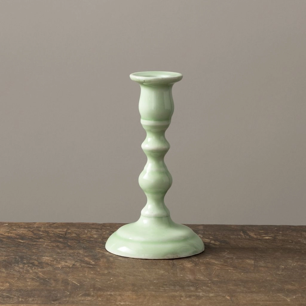 Miniature : Bougeoir Empire Taper Menthe Small