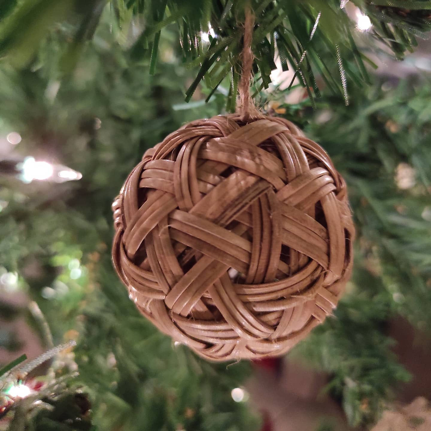 wicker ornament