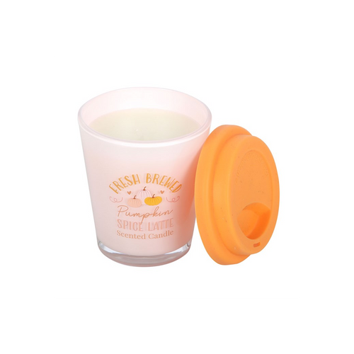 Thumbnail: FRESH BREWED PUMPKIN SPICE LATTE LIDDED CANDLE