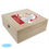 Thumbnail: Personalised Colourful Tiny Tatty Teddy Large Wooden Christmas Eve Box