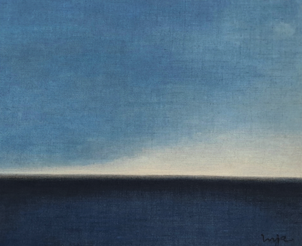 신주호, 심연2, 60x72cm, 마천, 혼합재료, 2020
