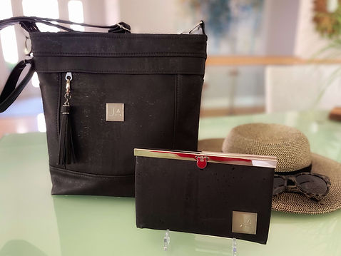 Judi Anne Black Handbag & Wallet