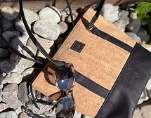 Cork Bag and Sunglasses