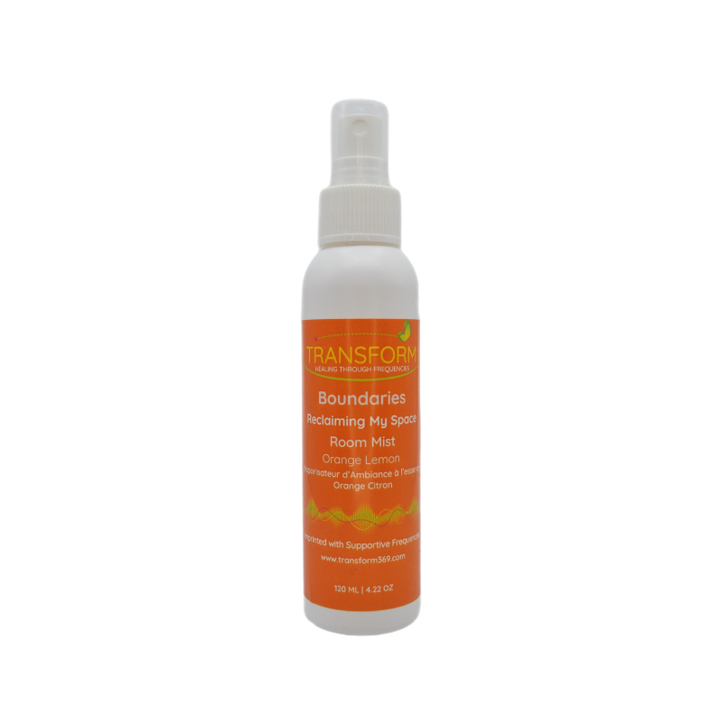 Boundaries | Reclaiming My Space™ Room Mist Orange Lemon | Transform