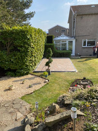 Mono-block Patio | Russell Gardening & Landscaping | Edinburgh & the Lothians 