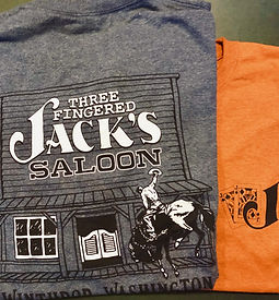 T-Shirt (unisex)_3 Fingered Jacks Saloon