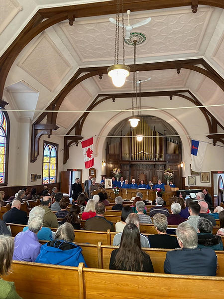 Ordination Service at Knox Grand Valley Church