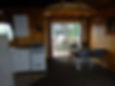 Kitchen and eating area