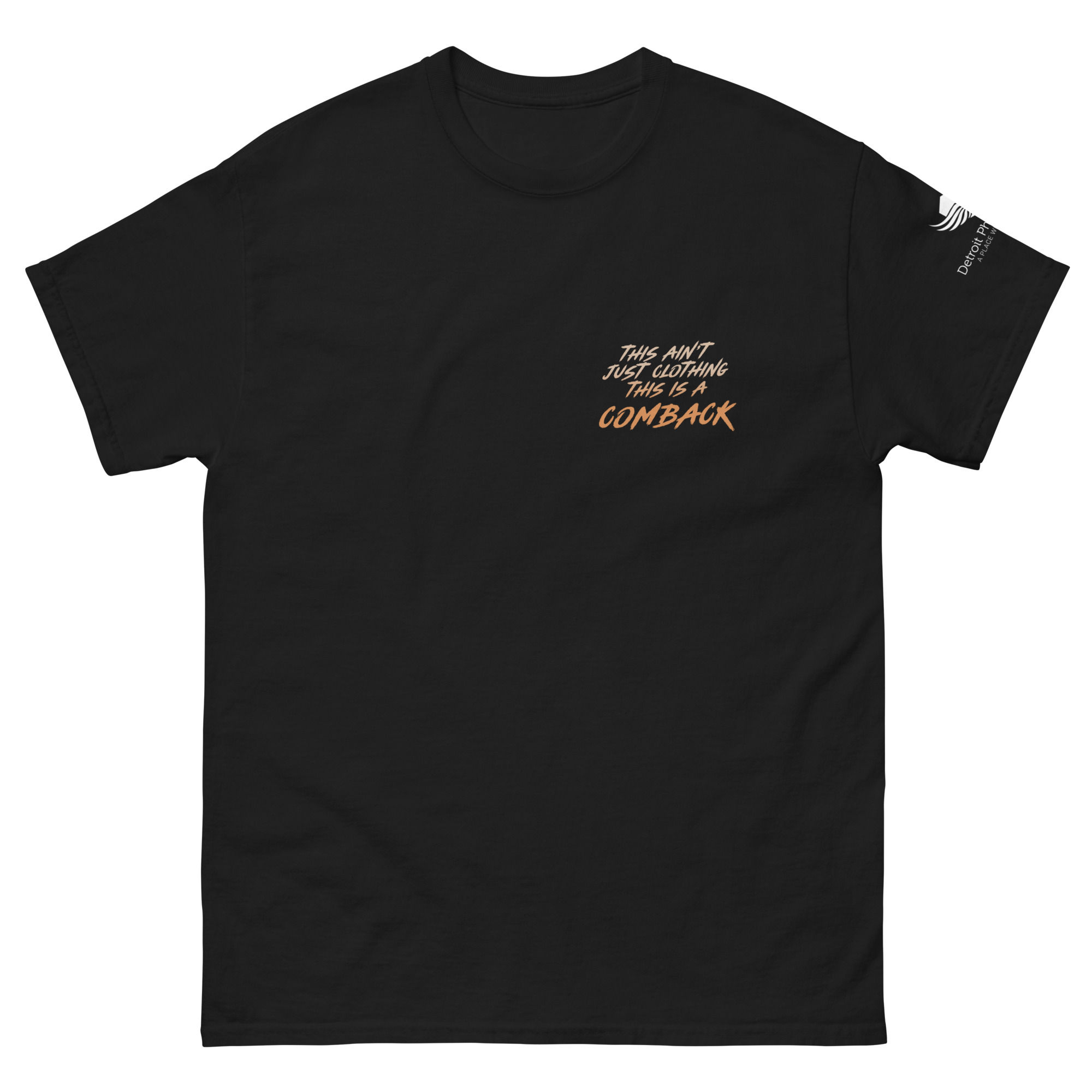 Comeback Unisex T-Shirt -Black