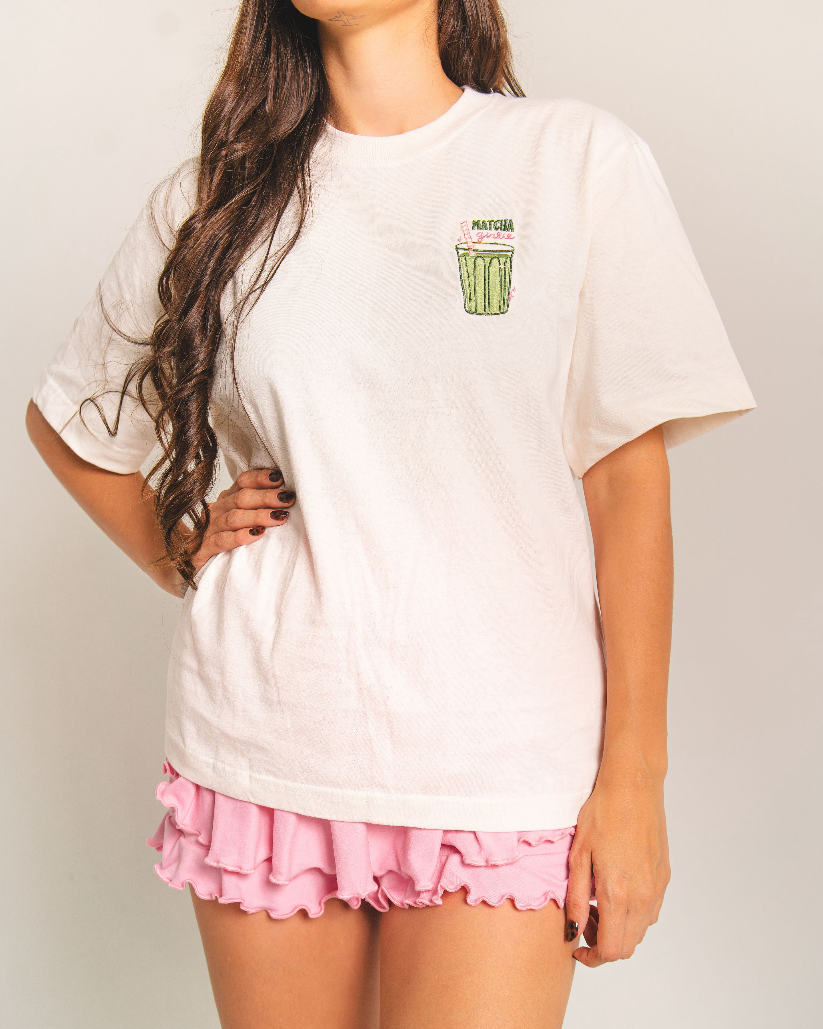 Camiseta Oversize Matcha