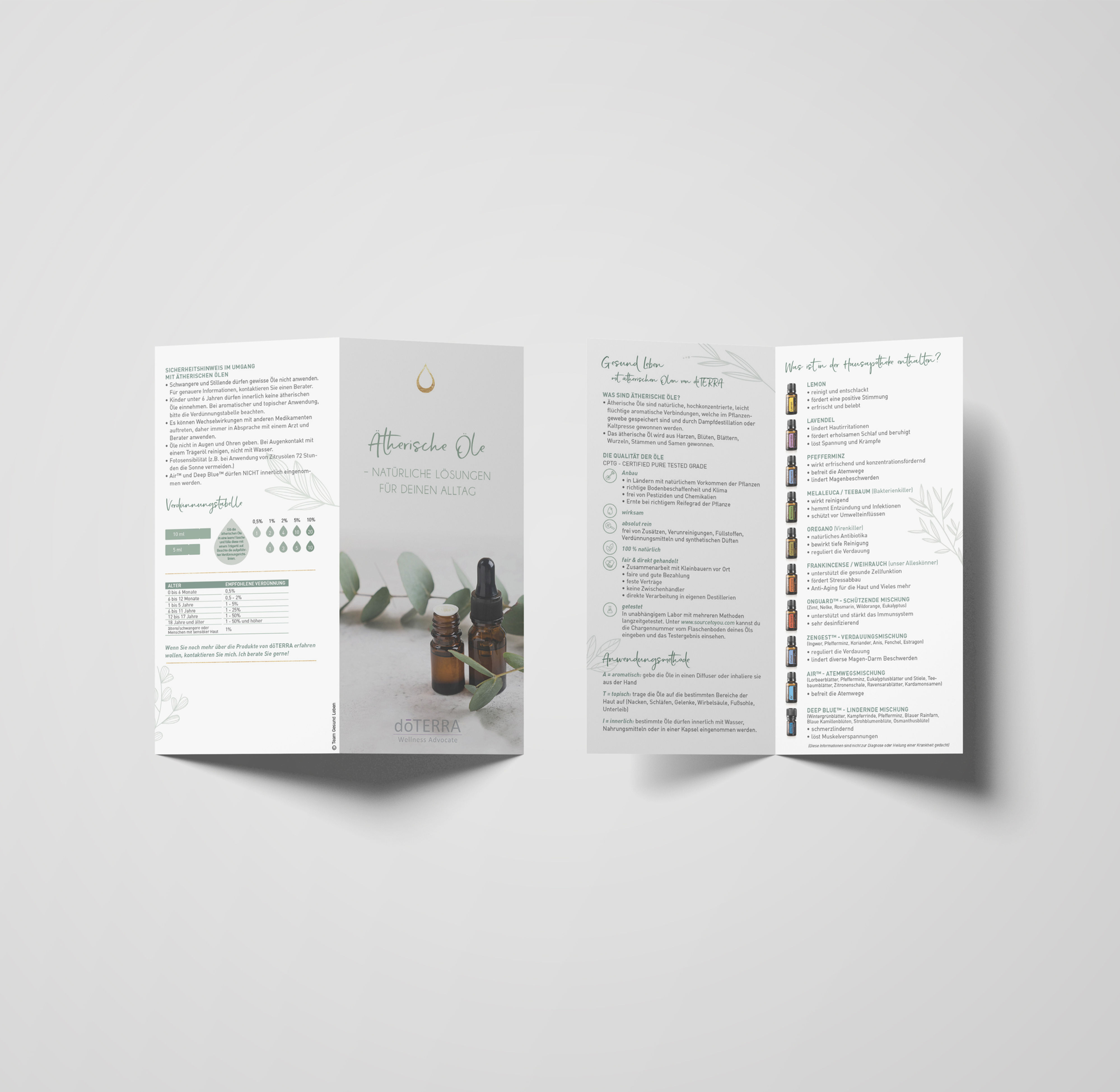 Flyer "Top 10 Öle" ab 25 Stk.