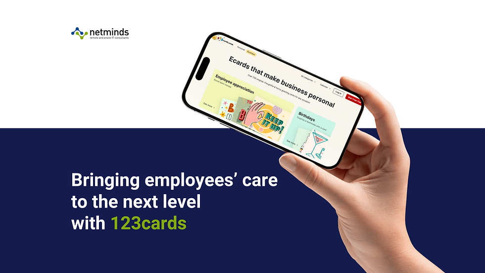Bringing employees’ care to the next level with 123cards