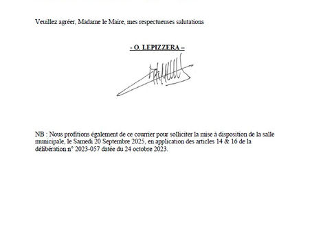 Surprise de vacances...