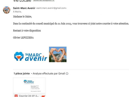 Vie locale et perspectives