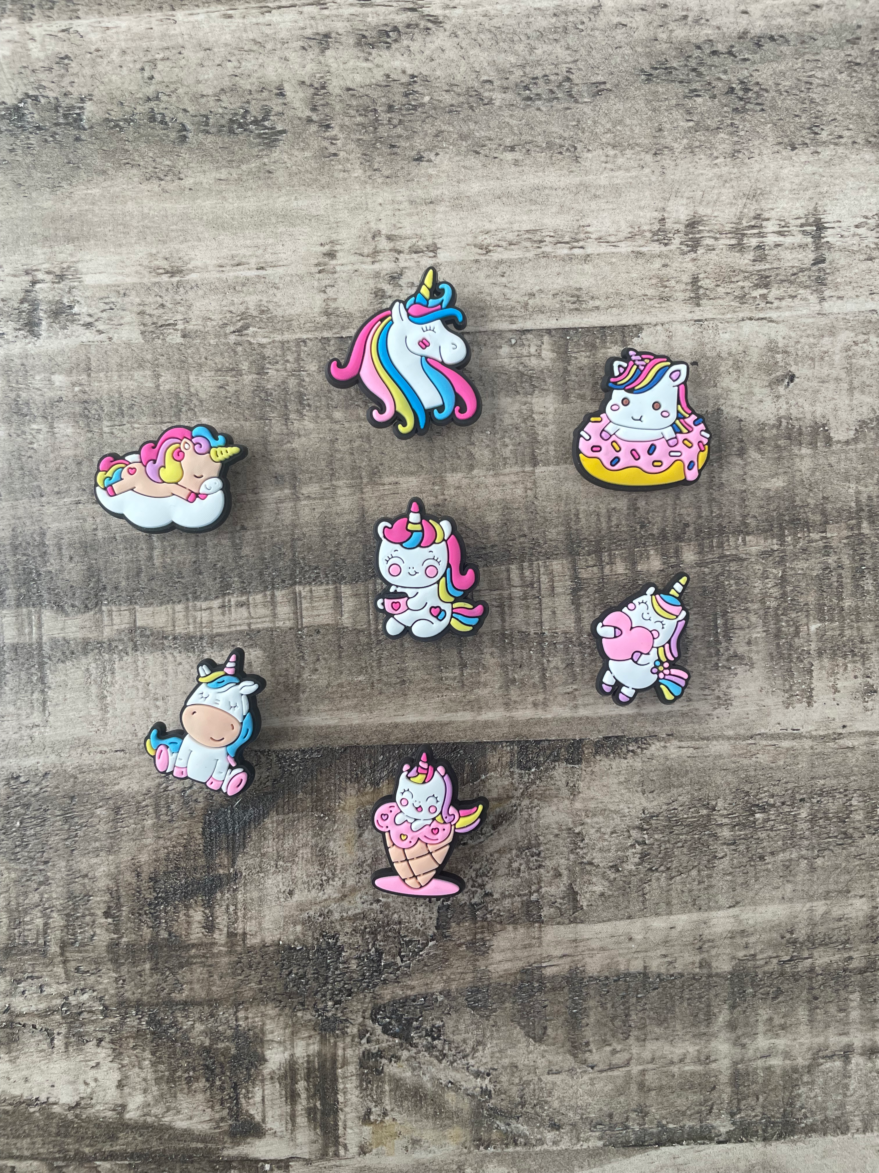 Unicorn Shoe Charms