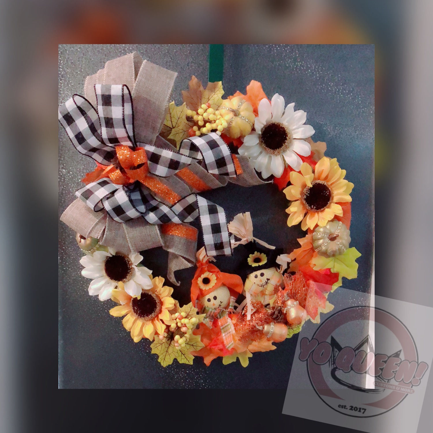 Harvest Scarecrow Wreath