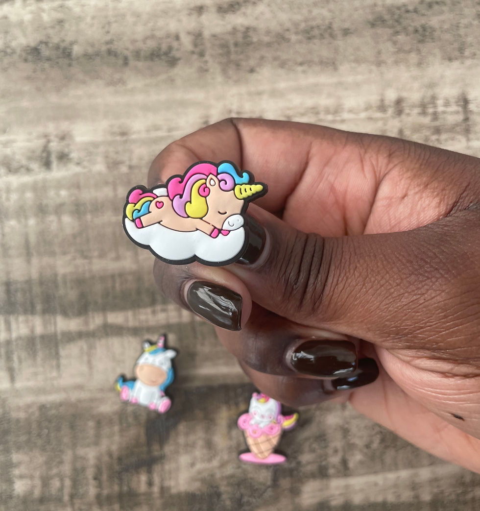 Thumbnail: Unicorn Shoe Charms