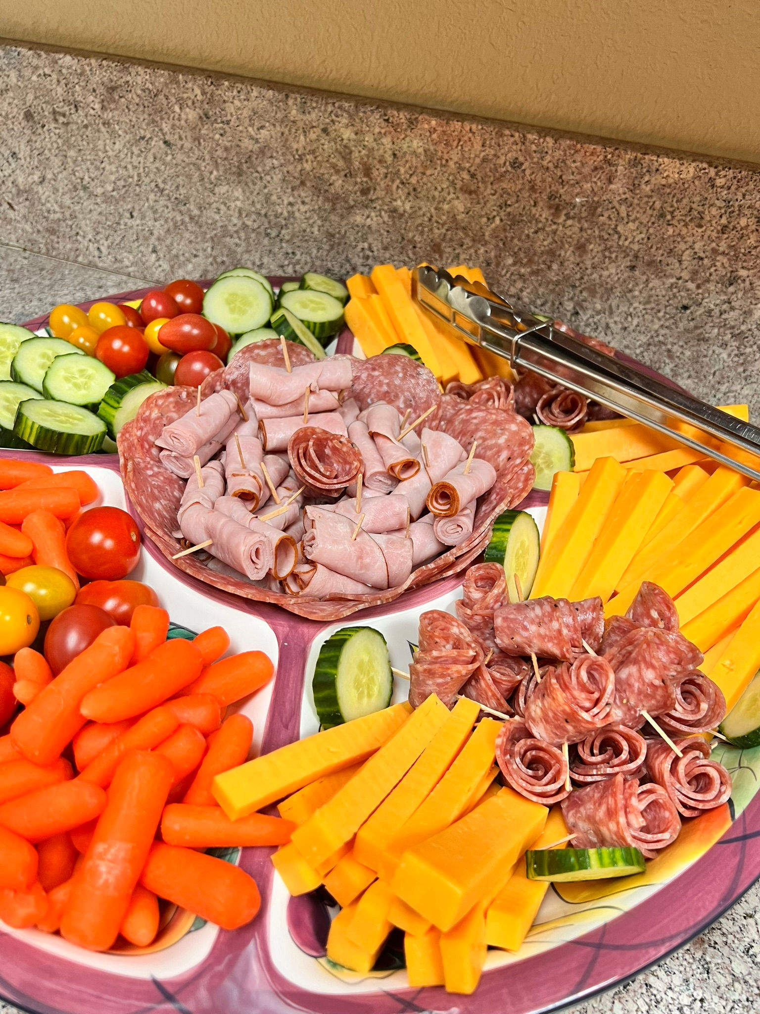 Catering Services: Party Trays $10/person Drop off & Pick up