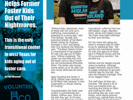 Fulfilling the dreams of at-risk foster kids.