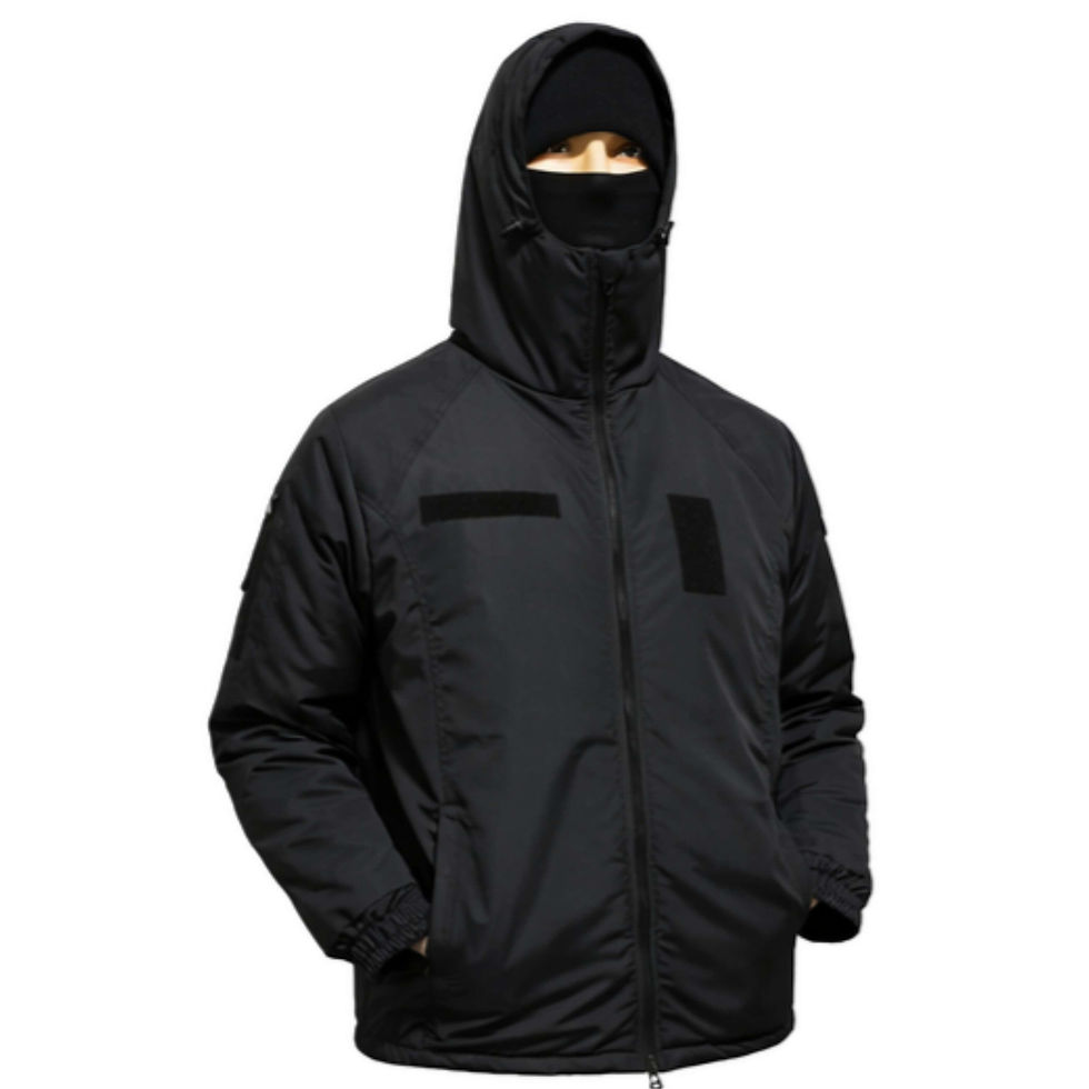 Прев'ю: Куртка зимова POLICE BLACK OmniHeat внутрішня підкладка OmniHeat