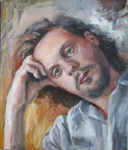 Leaning Against Hand, 2018