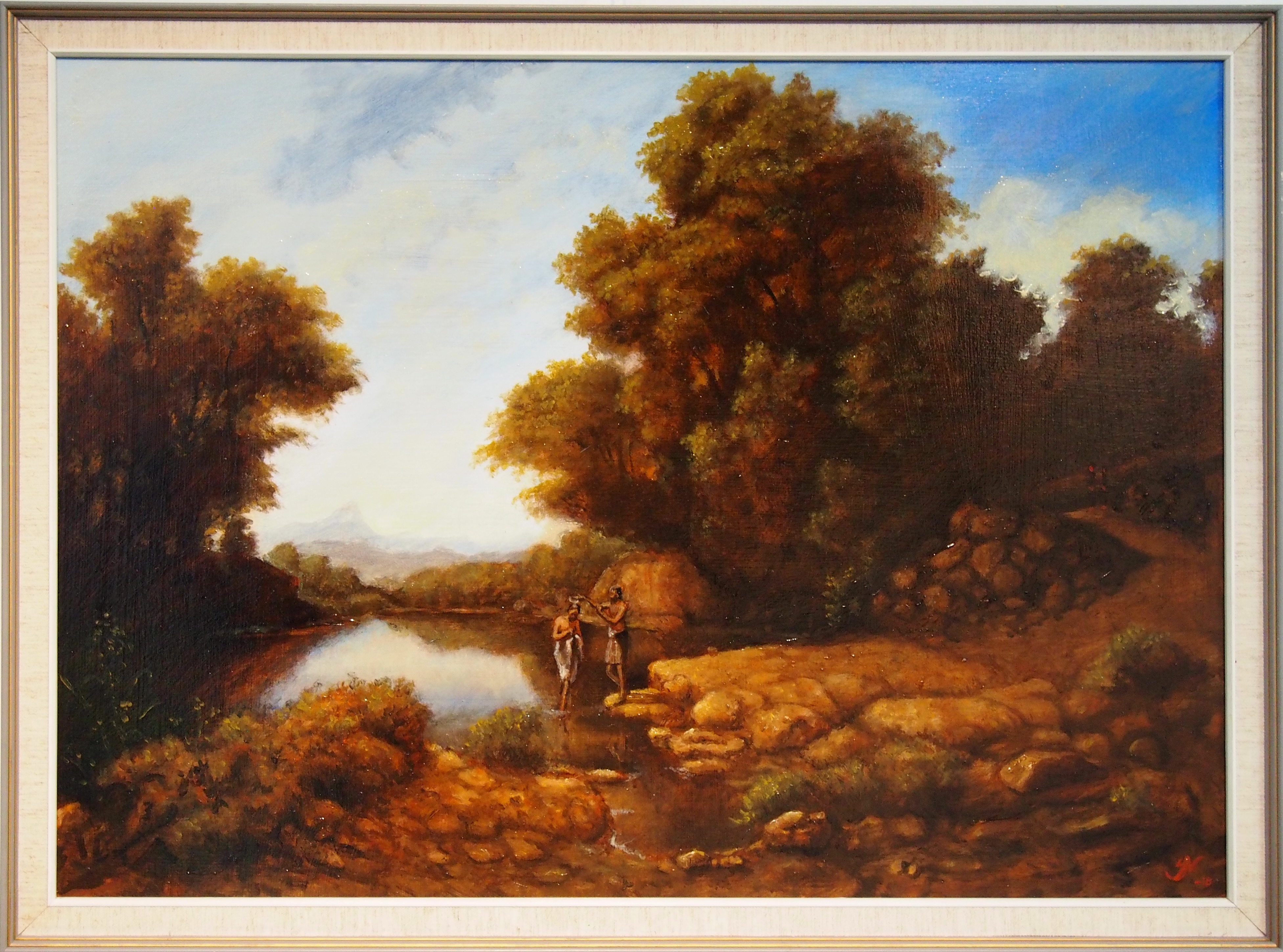 Landscape with Baptism