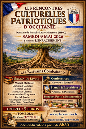 Les Rencontres Culturelles Patriotiques d'Occitanie (2ème Édition)