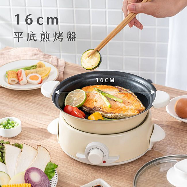 縮圖：KINYO BP-075 多功能電火鍋1.5L