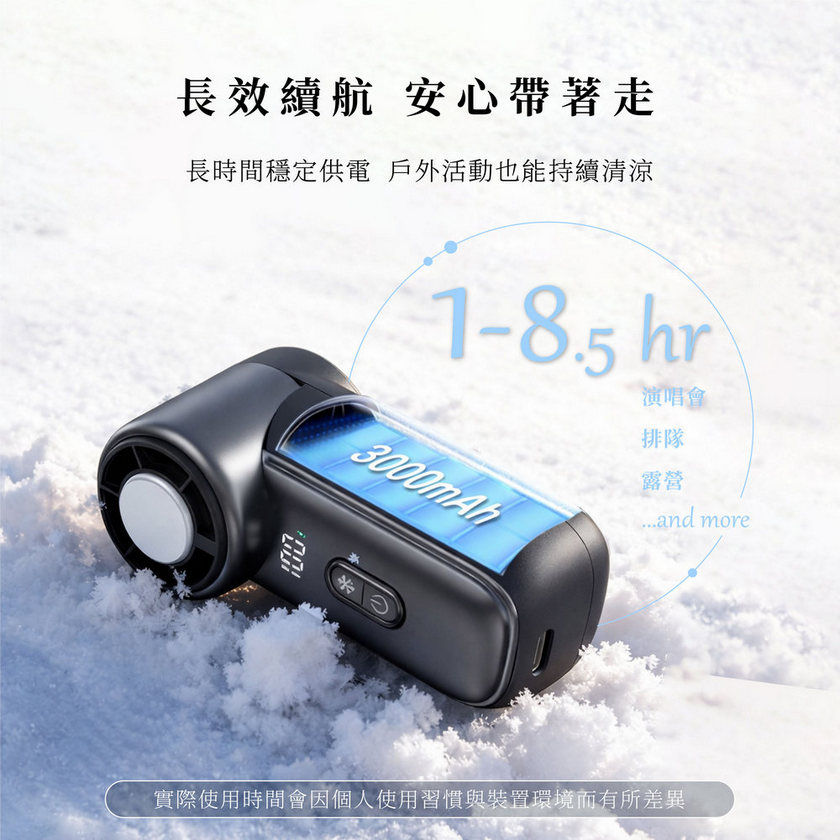 縮圖：GUXON 冰心扇迷你製冷高速風扇