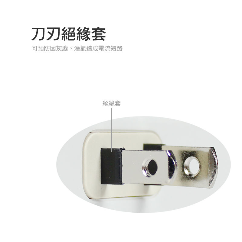 縮圖：群加 PW 2P 省力防塵插頭