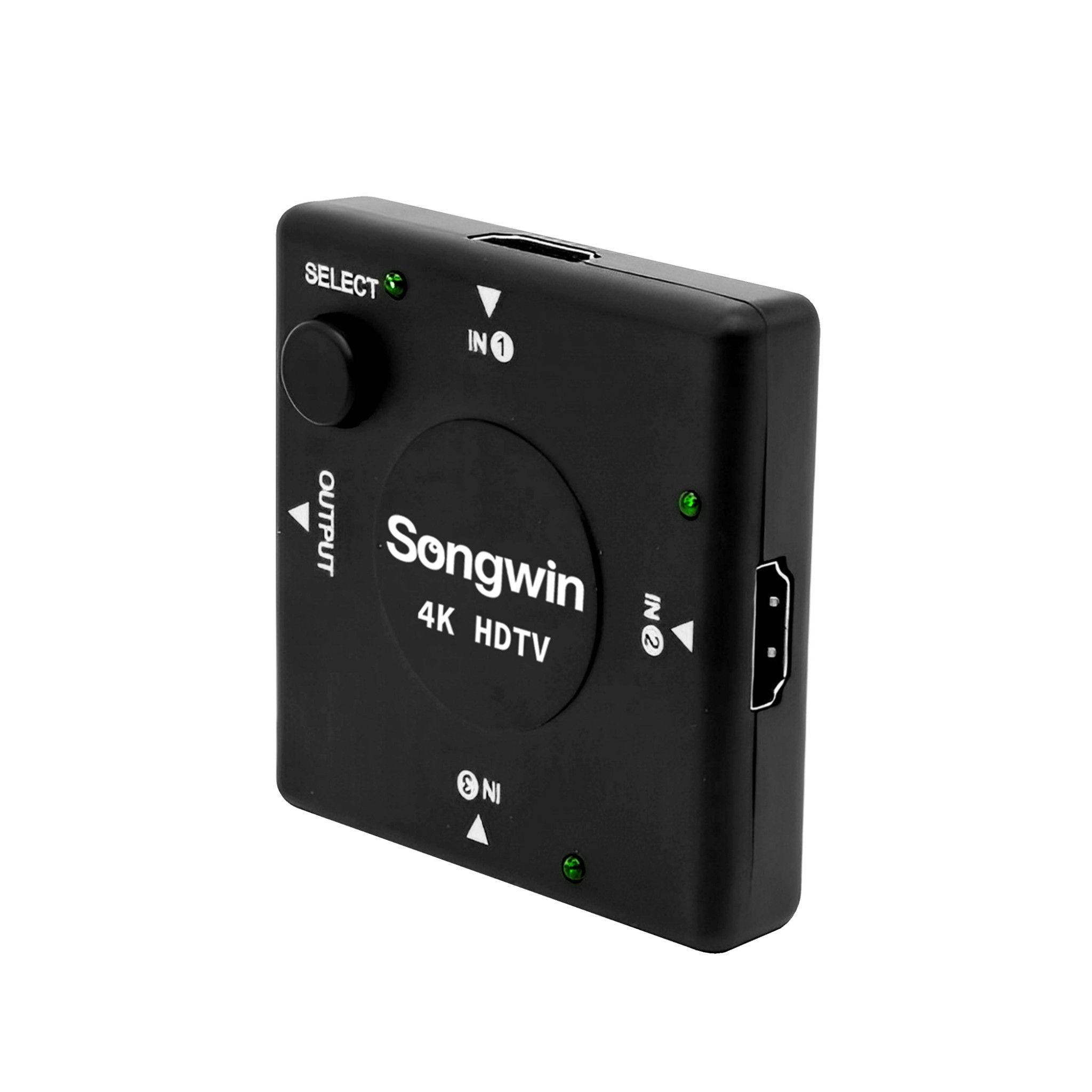 Songwin 4K HDTV 3in1 超薄影音切換器