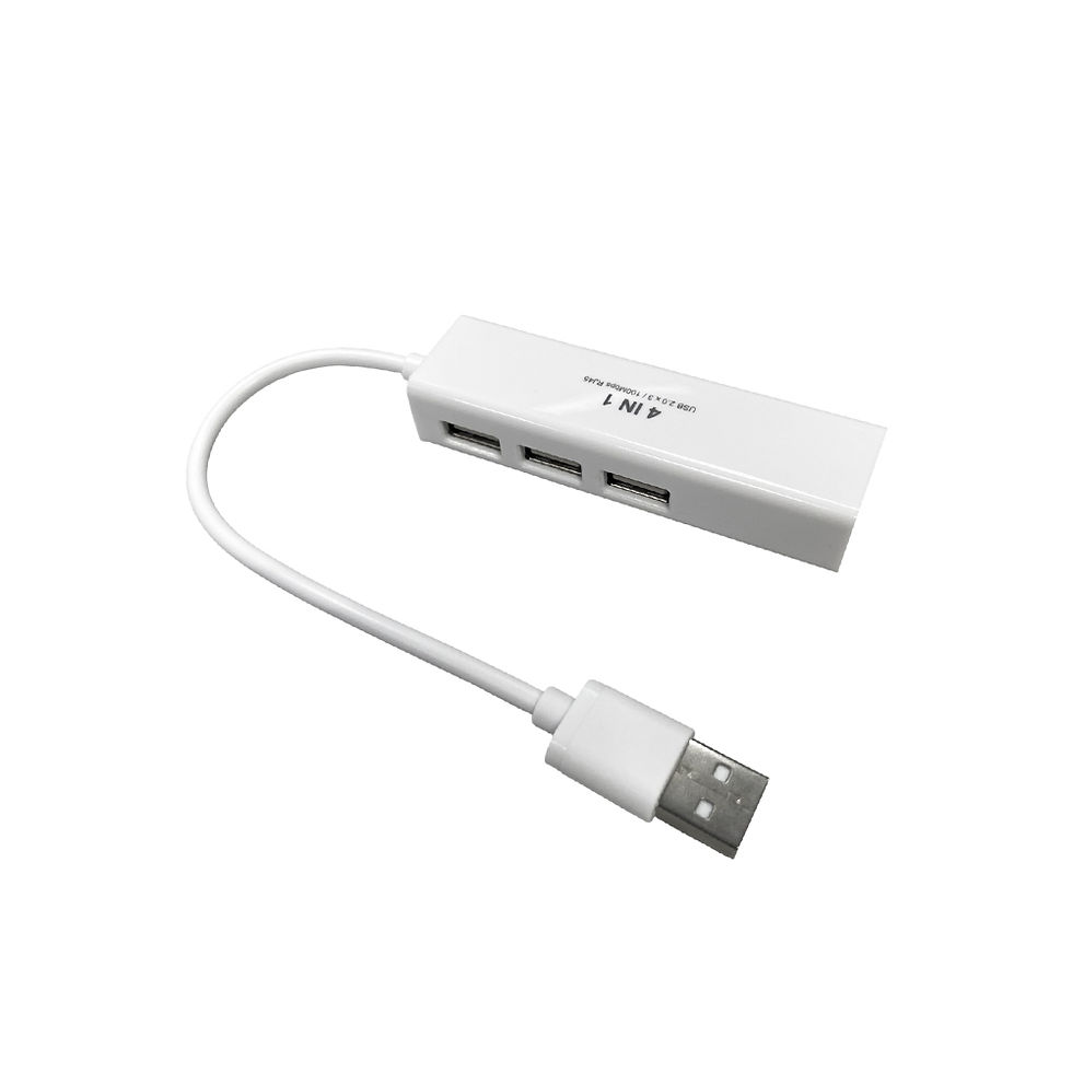 縮圖：i-gota 4in1 USB 有線外接網路卡 HUB