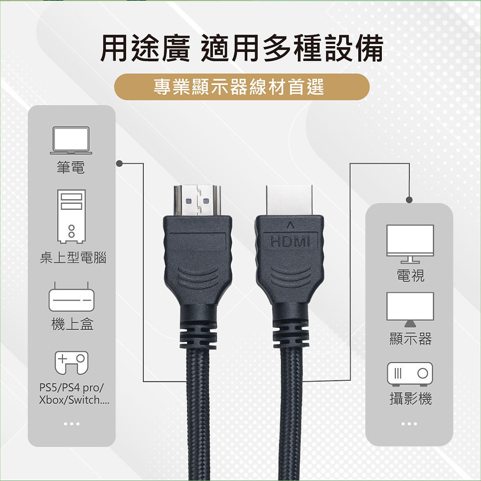 縮圖：E-books XA37 HDMI 公對公影音傳輸線 1.5M