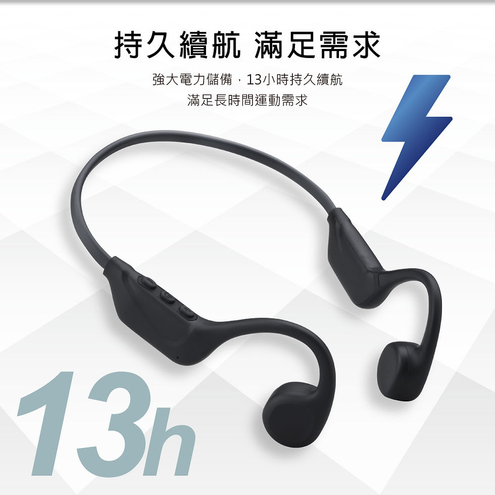 縮圖：E-BOOKS SS67 骨傳導開放式運動耳掛藍牙耳機