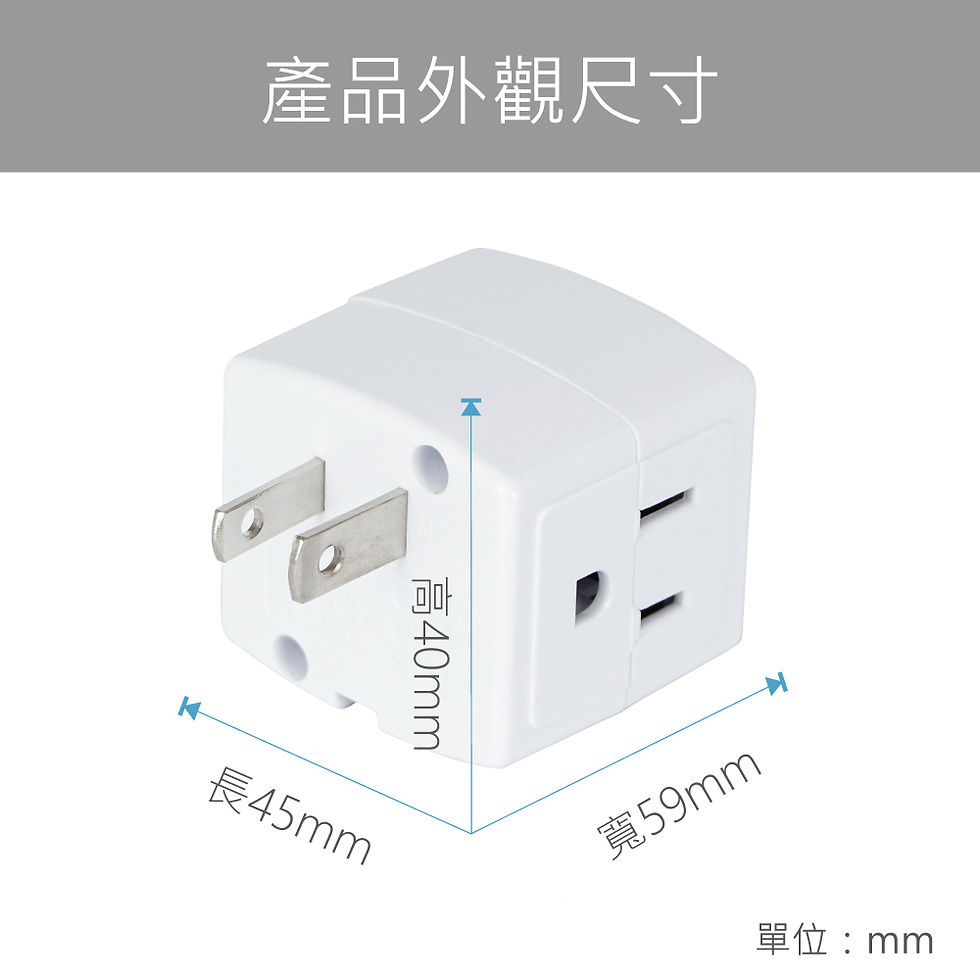 縮圖：KINYO 3PIN 三面插/MR5350