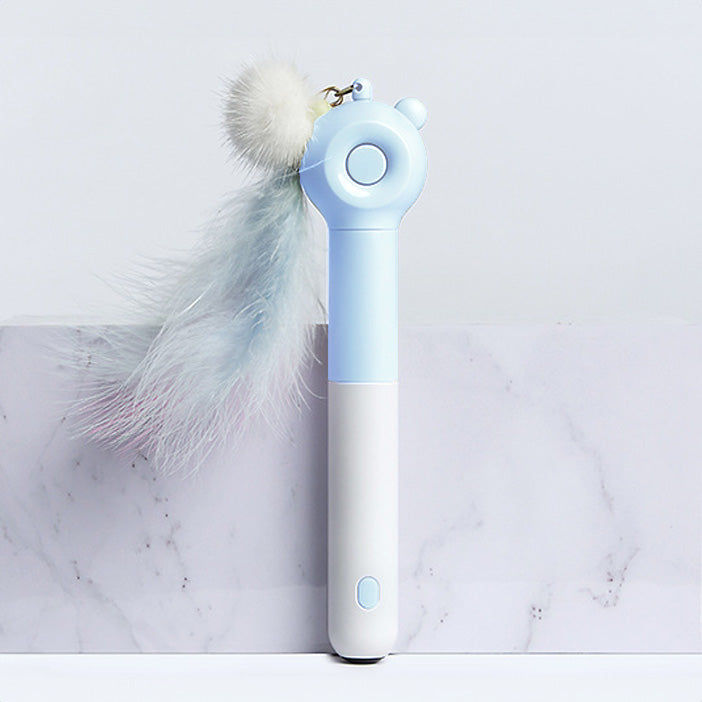 縮圖：AIWO艾窩 小熊多功能雷射逗貓棒