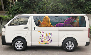We promoted our new picture books and did a 'van life' tour of Australia at the same time