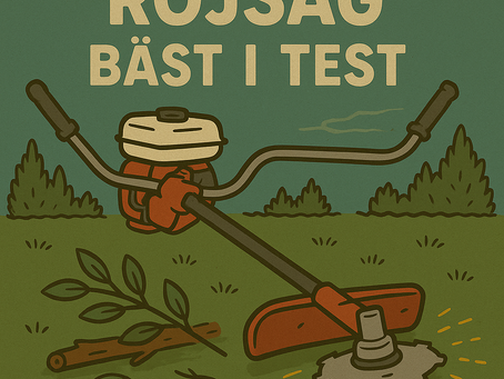 Röjsåg Bäst i Test 2025 – Bästa röjsågen för sly, gräs och skog