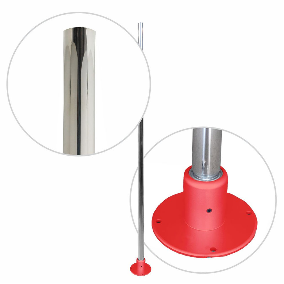 Miniatura: FIXA NO CHÃO INOX STANDARD