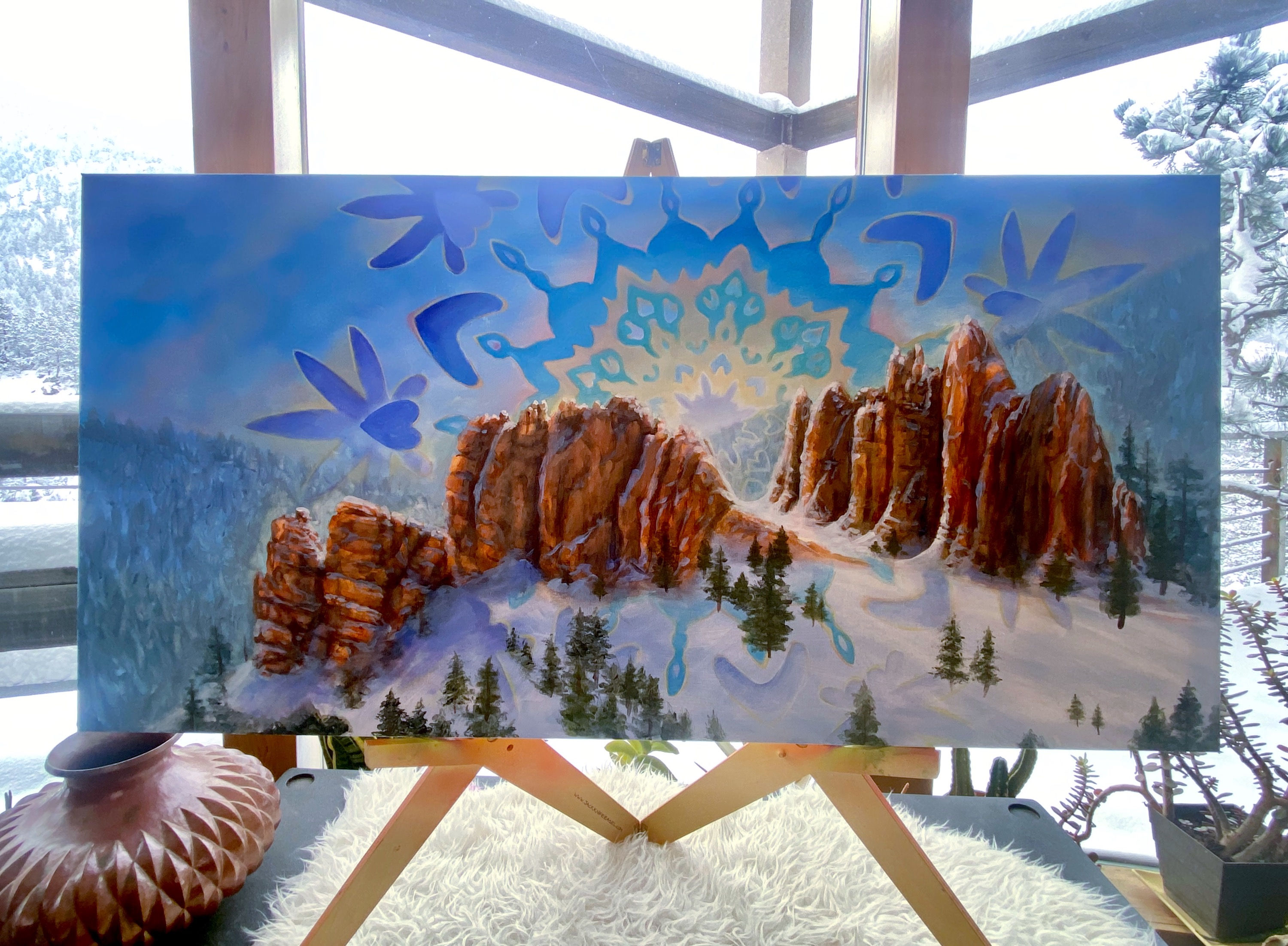 Alpenglow ~ Canvas Print